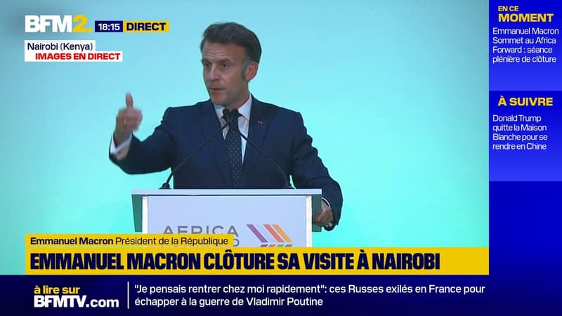 Parler des crises mondiales sans l'Afrique est une "faute morale", assure Emmanuel Macron