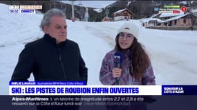 Roubion: les pistes de ski enfin ouvertes après les chutes de neige