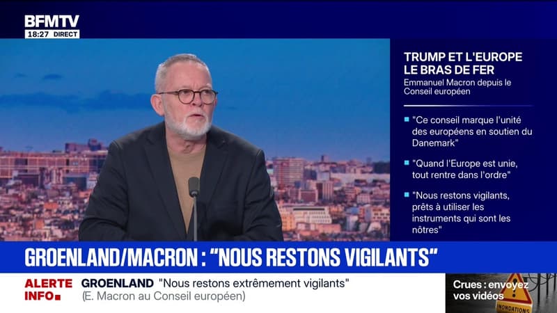 Marschall Truchot : Groenland/Macron, "Nous restons vigilants" - 22/01