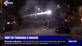 Grasse: des affrontements ont éclaté entre individus cagoulés et forces de l'ordre