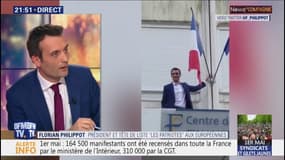 Florian Philippot sur le drapeau européen décroché: "Il a été rejeté par les Français"