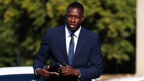 Benjamin Mendy au tribunal de Chester, le 30 août 2022