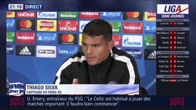 Ligue des champions – T. Silva : "Le PSG, favori ? Je ne sais pas encore"