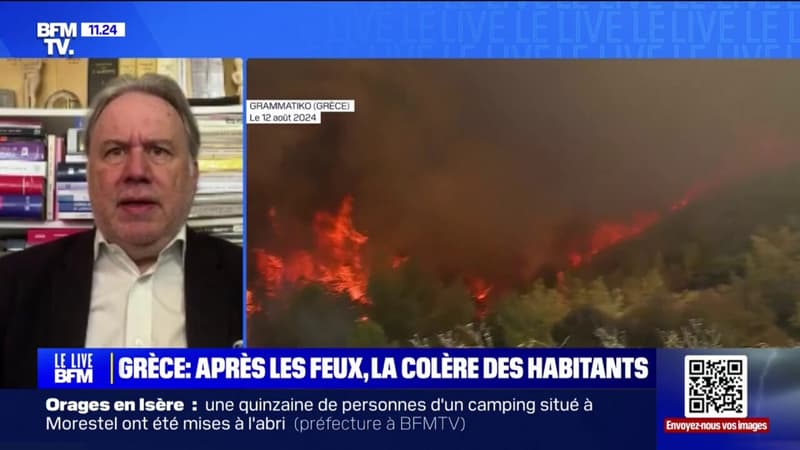 Incendies en Grèce: 