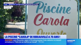C'est beau chez nous: à la découverte de la piscine "Carola" de Ribeauvillé