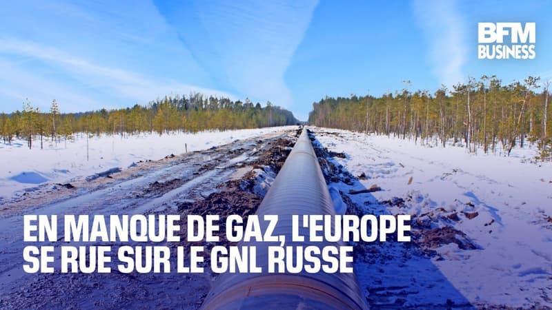 En manque de gaz, l'Europe se rue sur le GNL russe