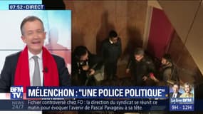 L’édito de Christophe Barbier: Mélenchon, "une police politique"