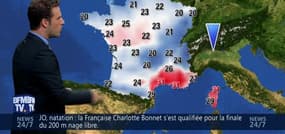 La météo pour ce mardi 9 août 2016