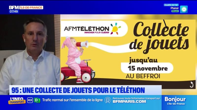 Val-d'Oise: une collecte de jouets pour le téléthon