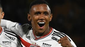 Marquinhos (à droite) avec Sao Paulo