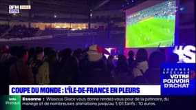 Île-de-France: la déception des supporters après la défaite des Bleus en finale du mondial