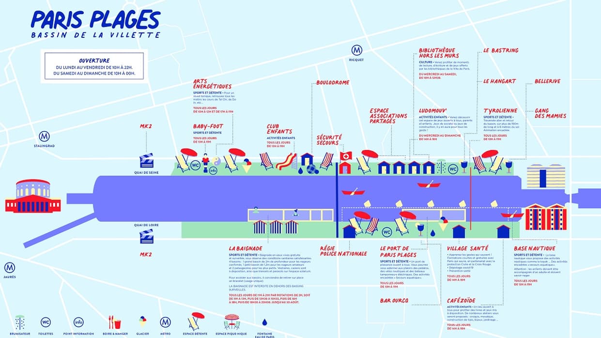 L'édition 2020 de Paris Plages.