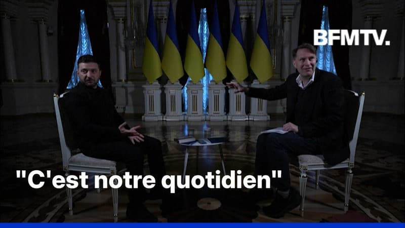 Volodymyr Zelensky interrompu par une coupure de courant en pleine interview avec un journaliste de The Guardian