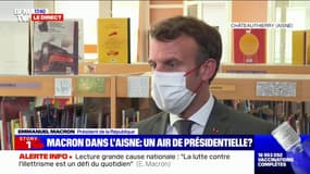 Covid-19: Emmanuel Macron appelle "tous les personnels soignants et les encadrants" des Ehpad "à se faire vacciner"