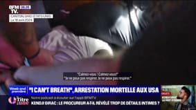 "I can't breath": arrestation mortelle aux États-Unis, les images filmées par la caméra piétonne d'un policier