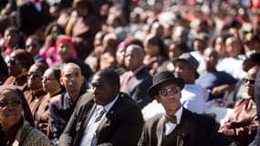 Des milliers d'Afro-Américains se sont réunis à Washington, le 10 octobre, pour le 20e anniversaire du "Million Man March". 
