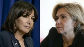 Anne Hidalgo et Valérie Pécresse.