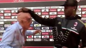Balotelli et un zombie
