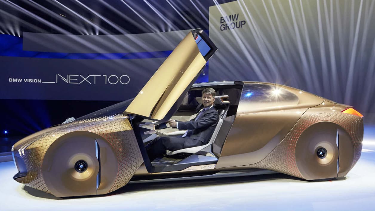 Portes en élytres, "conducteur augmenté" et coefficient de pénétration dans l'air réduit, BMW présente sa vision du futur.