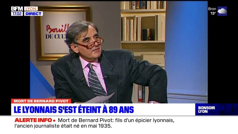 Regarder la vidéo Lyon: Bernard Pivot s'est éteint à 89 ans