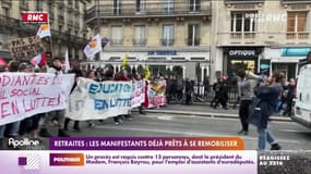 Retraites: les manifestants déjà prêts à se remobiliser 
