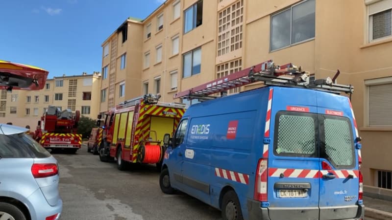 La Seyne-sur-Mer: 13 personnes évacuées lors d'un feu d'appartement