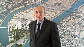 Gérard Collomb en février 2012. S'il est réélu en mars, le sénateur-maire PS de Lyon prendra la tête de la première métropole française