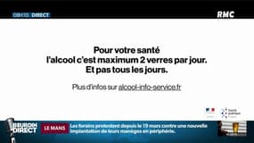 Découvrez la nouvelle campagne sur la consommation d'alcool lancée aujourd'hui  