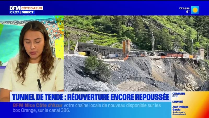 Tunnel de Tende: la réouverture une nouvelle fois repoussée pour des raisons de sécurité