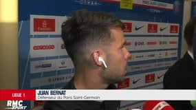 Bernat (PSG) : "Je suis content d’avoir fait mes débuts"