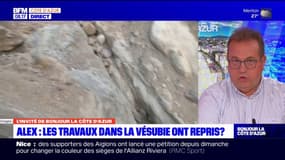 Travaux après la tempête Alex: Paul Burro, maire de Belvédère, affirme que "c'est difficile" pour les élus de la Vésubie
