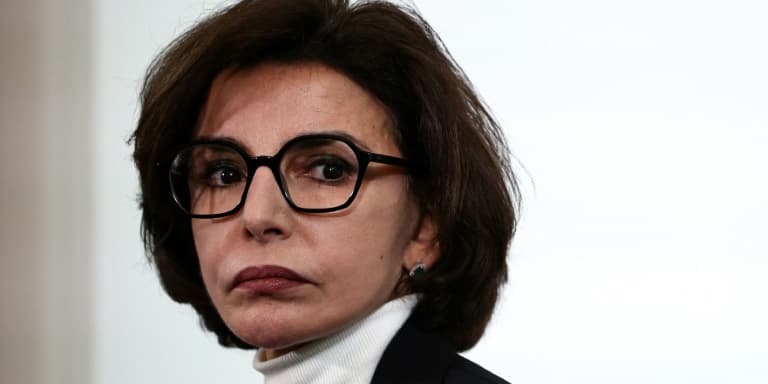 La ministre de la Culture Rachida Dati, le 11 mars 2024 à Paris 