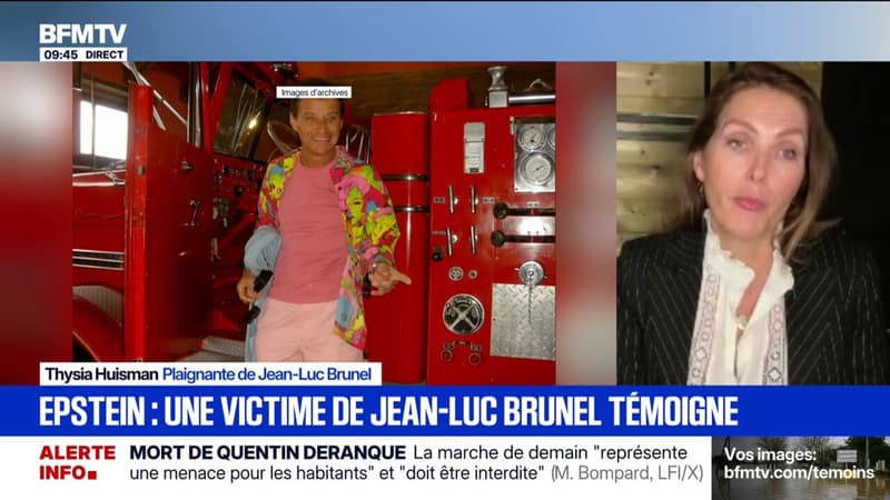Affaire Epstein: "Ces derniers jours, quelques autres victimes ont pris contact avec moi", explique Thysia Huisman, qui affirme avoir été victime de Jean-Luc Brunel