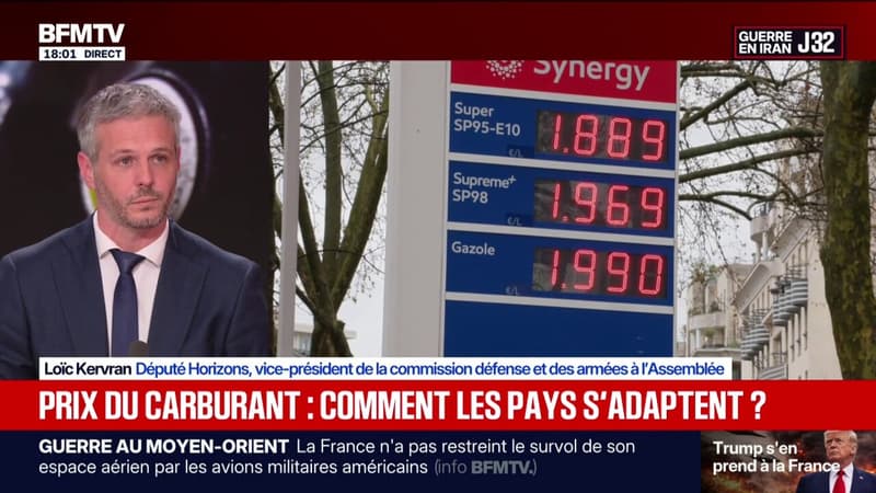Aide sur le carburant: "On n'a pas fait les efforts nécessaires au moment où il fallait les faire", affirme Loïc Kervran, député Horizons