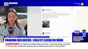 Marseille: le parking des Docks en proie aux incivilités