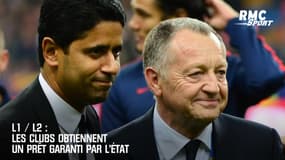 L1 / L2 : Les clubs obtiennent un prêt garanti par l'État