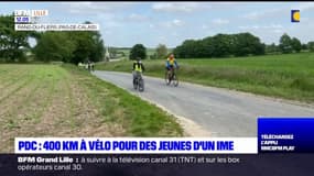 Pas-de-Calais: neufs adolescents d'un IME vont relier Londres à Paris en vélo