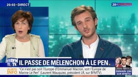 Il passe de Mélenchon à Le Pen