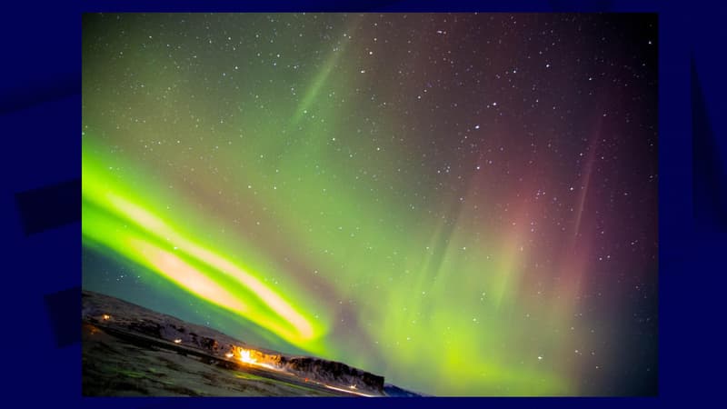 Des aurores boréales dans le ciel islandais, le 14 février 2024.