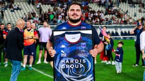 Regis Montagne avec Grenoble, le 10 mai 2024.