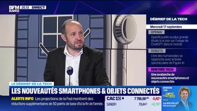 Les nouveautés smartphones & objets connectés - 17/09