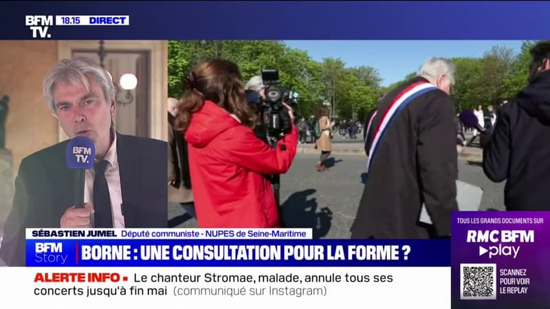 Sébastien Jumel, député PCF de Seine-Maritime: Il est clair que le président de la République décide de tout et de rien tout seul