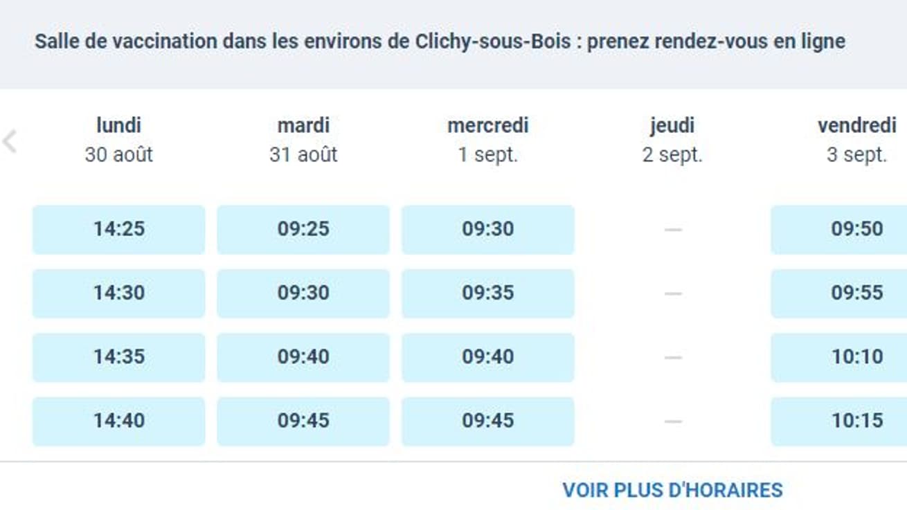 Rendez-vous disponibles au Raincy. Rendez-vous disponibles au Raincy.