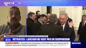 Frédéric Souillot (Force ouvrière): "Je continue à revendiquer l'abrogation de la réforme des retraites"