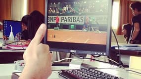 Roland-Garros s'invite au bureau