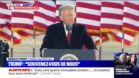Donald Trump: "Souvenez-vous de nous (...) nous avons la meilleure économie du monde"