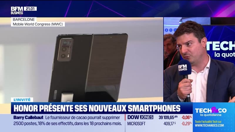 Frédéric Gulesserian (Honor) : Honor présente ses nouveaux smartphones - 26/02