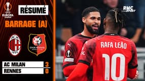Résumé : AC Milan 3-0 Rennes - Ligue Europa (barrage aller)