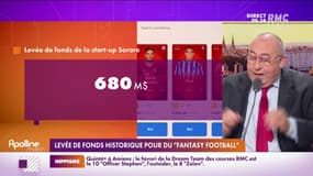 La start-up Sorare vient de réaliser une levée de fonds de 680 milliards d'euros