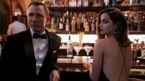 Daniel Craig et Ana de Armas dans "Mourir peut attendre"